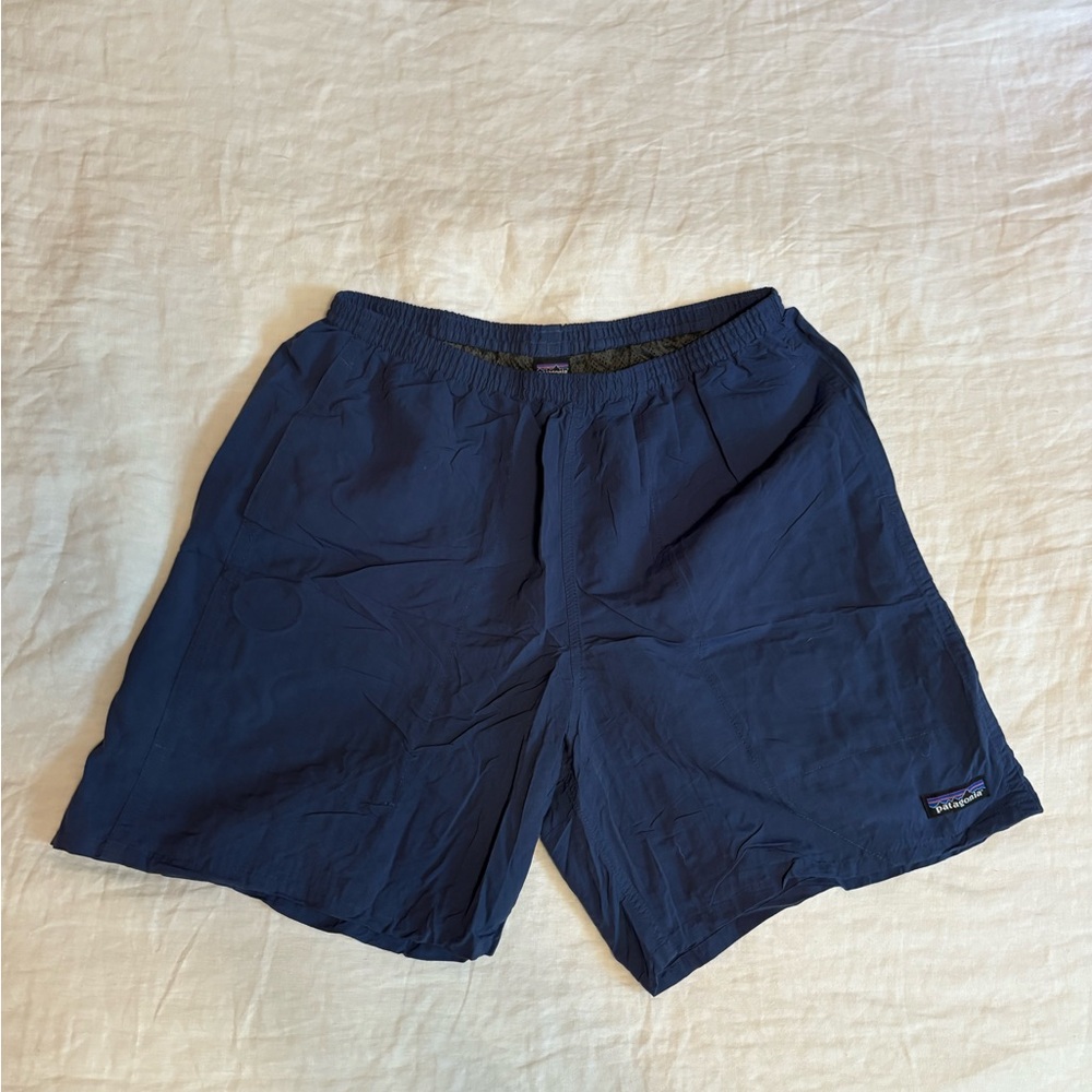 Patagonia Men’s Baggies Shorts – Blue, Size Large